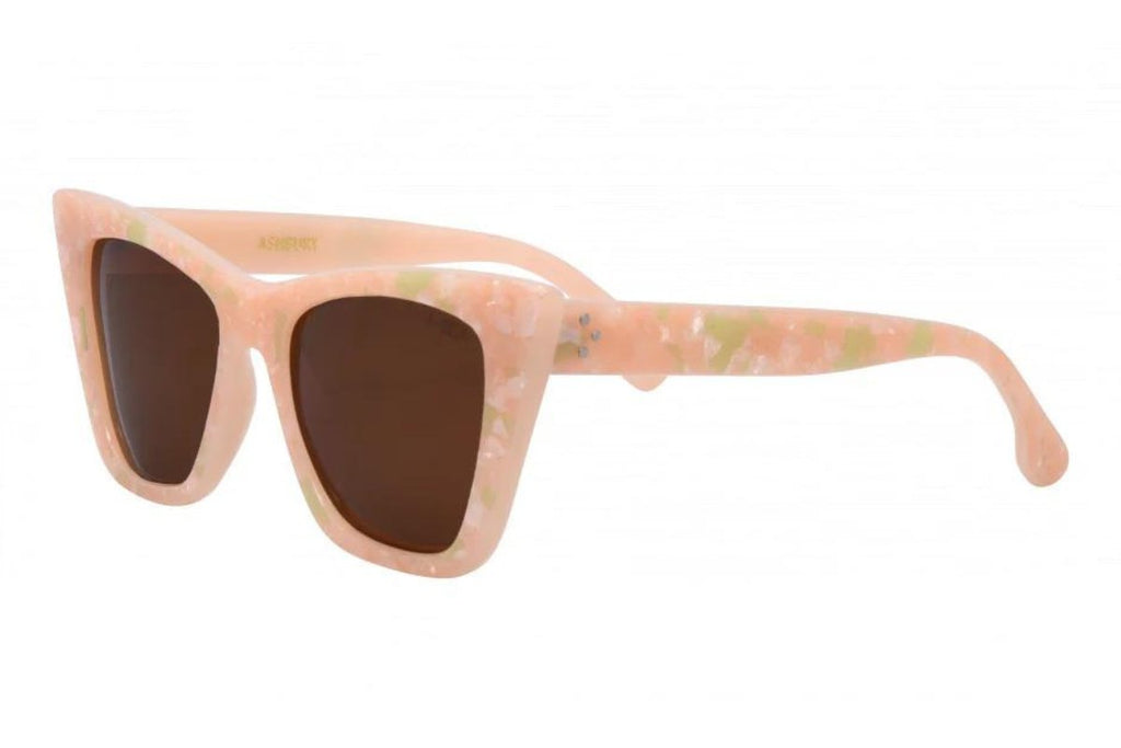 Ashbury Sunglasses in Pink Pearl - Stevie + Alice