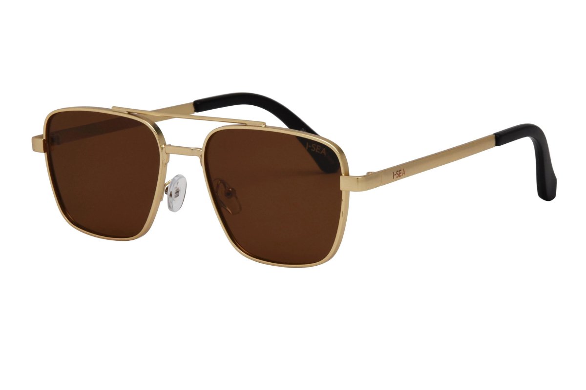 Brooks Sunglasses in Gold | Stevie + Alice