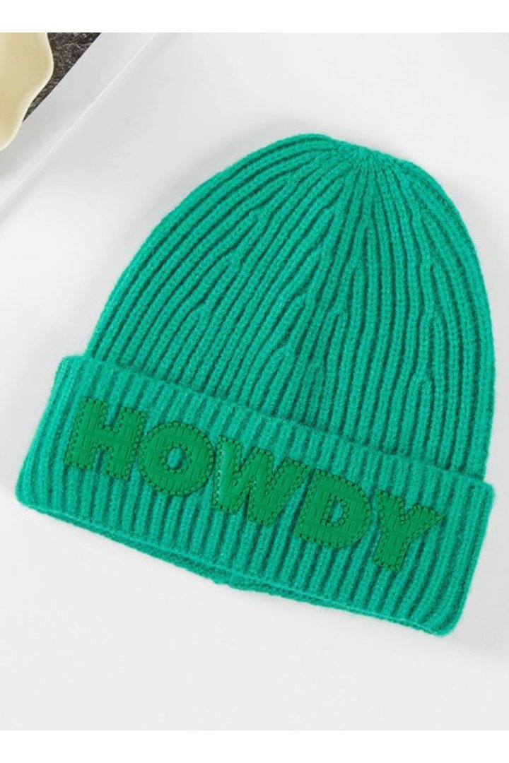 Howdy Beanie in Green | Stevie + Alice