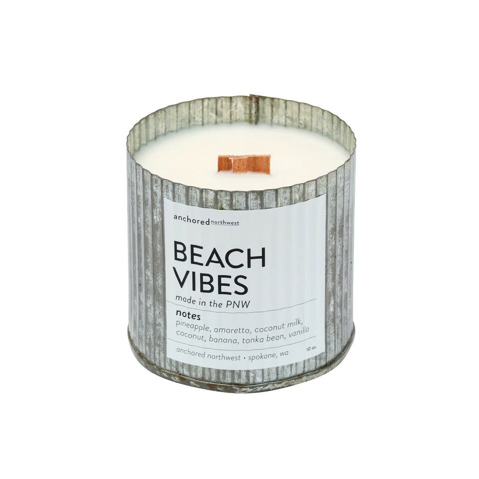 Rustic Vintage Candle - Beach Vibes - Stevie + Alice